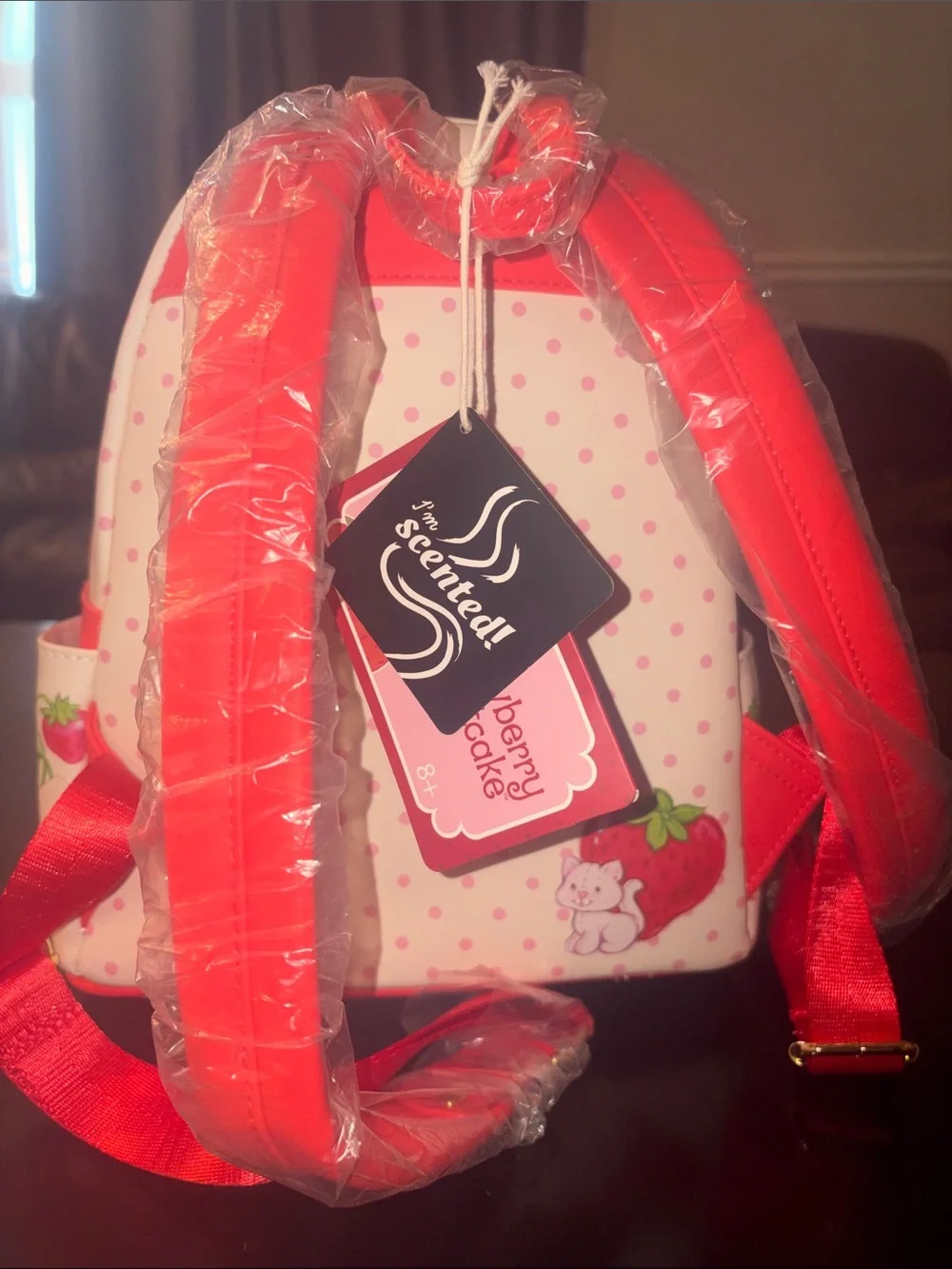 Loungefly Strawberry Shortcake Kids Mini Backpack - Red, Green & Pink
